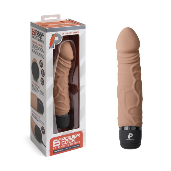 Кофейный вибратор-реалистик 6.5 Girthy Realistic Vibrator - 19 см. Кофейный вибратор-реалистик 6.5 Girthy Realistic Vibrator - 19 см.