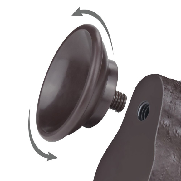 Коричневый фаллоимитатор-реалистик 7.5 Sliding Skin Dual Layer Dong - 19,5 см. Коричневый фаллоимитатор-реалистик 7.5 Sliding Skin Dual Layer Dong - 19,5 см.