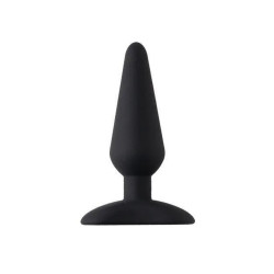 Черная анальная пробка Unicorn S - 9,5 см. Черная анальная пробка Unicorn S - 9,5 см.