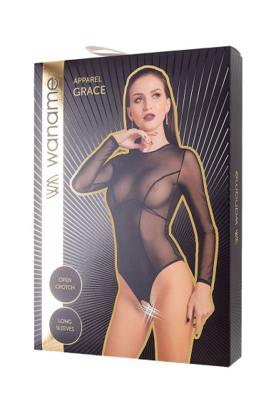 Эротическое боди Grace с длинными рукавами Эротическое боди Grace с длинными рукавами