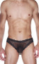 Мужские трусы-бразилиана с кружевной отделкой Мужские трусы-бразилиана с кружевной отделкой