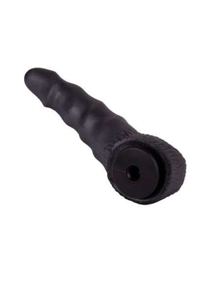 Чёрная насадка на пояс харнесс BLACK BENT 2 - 19,5 см. Чёрная насадка на пояс харнесс BLACK BENT 2 - 19,5 см.