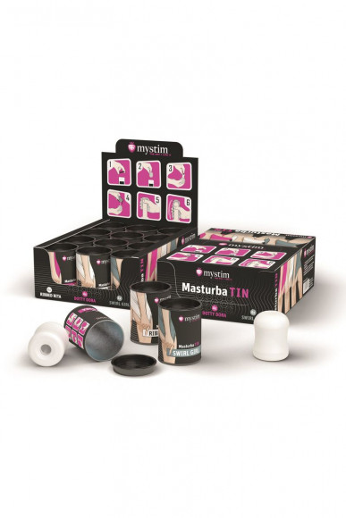 Набор из 12 мастурбаторов Mystim MasturbaTIN