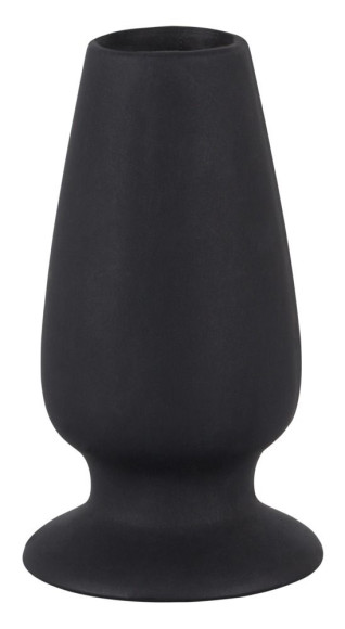 Чёрная анальная пробка-тоннель Lust Tunnel M - 10 см. Чёрная анальная пробка-тоннель Lust Tunnel M - 10 см.