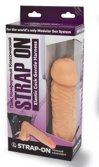 Фаллоимитатор Конг на трусиках с плугом - 19 см. Фаллоимитатор Конг на трусиках с плугом - 19 см.