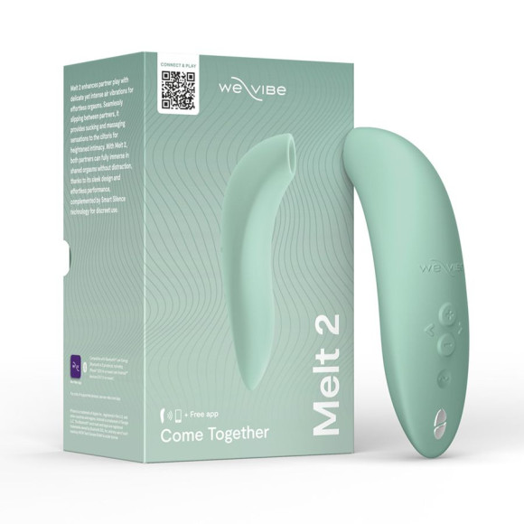 Мятный бесконтактный клиторальный стимулятор We-Vibe Melt 2 Мятный бесконтактный клиторальный стимулятор We-Vibe Melt 2