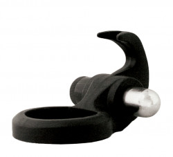 Чёрное виброкольцо Tsunami