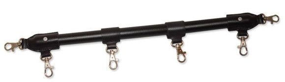 Фиксирующая черная распорка с карабинами - 35 см. Фиксирующая черная распорка с карабинами - 35 см.