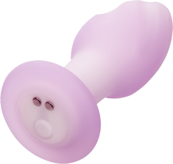 Сиреневая анальная пробка Ridge Probe с вибрацией - 9,5 см. Сиреневая анальная пробка Ridge Probe с вибрацией - 9,5 см.