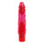 Красный вибратор-реалистик VIBRATOR JAMMY JELLY MUST RED - 16,5 см. 