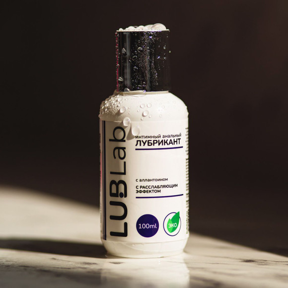 Расслабляющий анальный лубрикант на водной основе с аллантоином LUBLab - 100 мл. Расслабляющий анальный лубрикант на водной основе с аллантоином LUBLab - 100 мл.