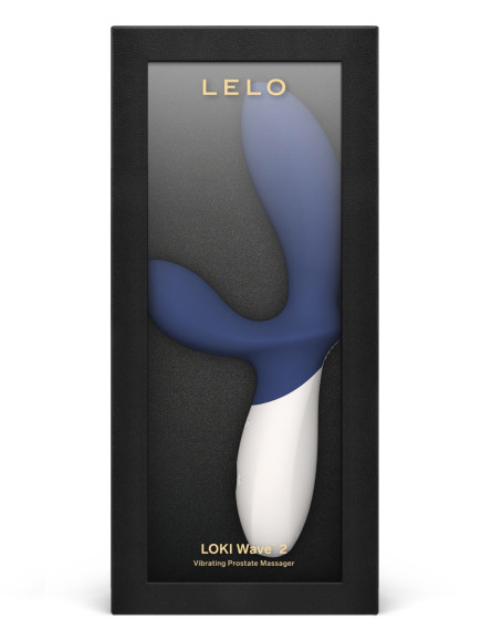 Синий вибромассажер простаты Lelo Loki Wave 2 - 19,6 см. Синий вибромассажер простаты Lelo Loki Wave 2 - 19,6 см.