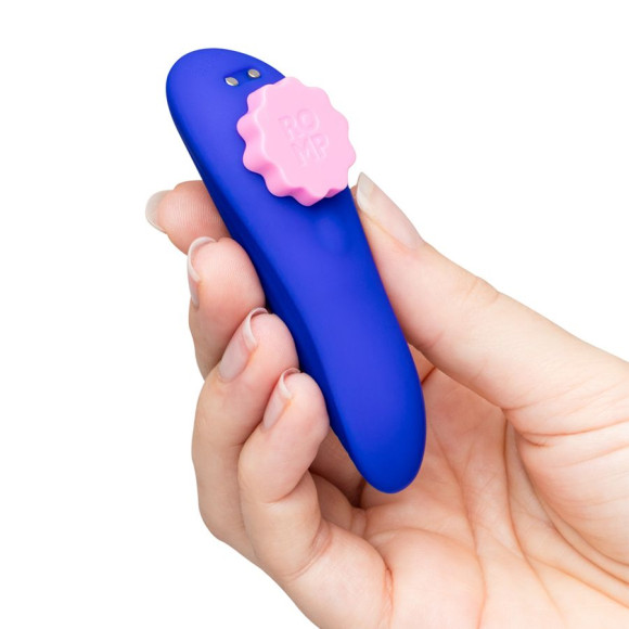 Синий вибратор в трусики с пультом ДУ Party Синий вибратор в трусики с пультом ДУ Party