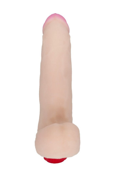 Реалистичный вибратор из неоскин - 23,2 см. Реалистичный вибратор из неоскин - 23,2 см.
