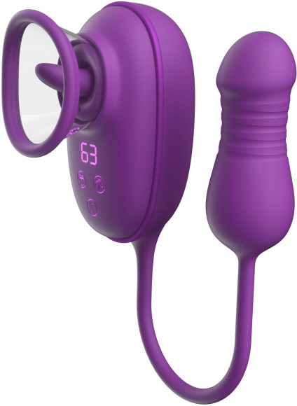 Фиолетовый женский стимулятор Nebula Orbit Фиолетовый женский стимулятор Nebula Orbit