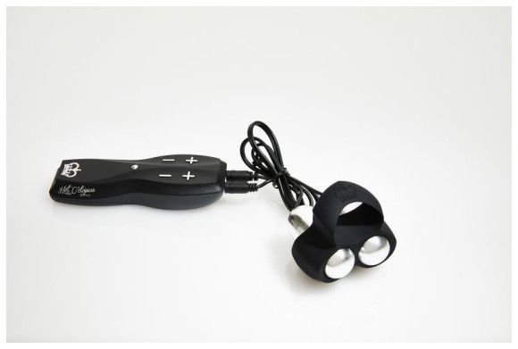 Черный инновационный мужской вибростимулятор JETT Черный инновационный мужской вибростимулятор JETT