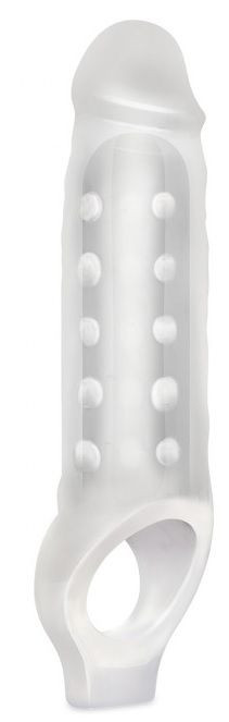 Прозрачная текстурированная насадка Mighty Extender - 13 см. Прозрачная текстурированная насадка Mighty Extender - 13 см.