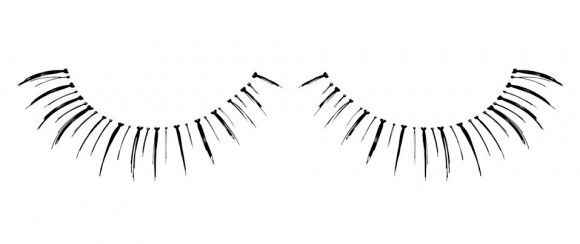 ЧЕрные ресницы из отдельных подкрученных ресничек Premium