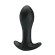 Черная анальная втулка с вибрацией - 10,5 см. Черная анальная втулка с вибрацией - 10,5 см.