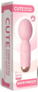 Нежно-розовый мини-вибратор Cute mini Wand