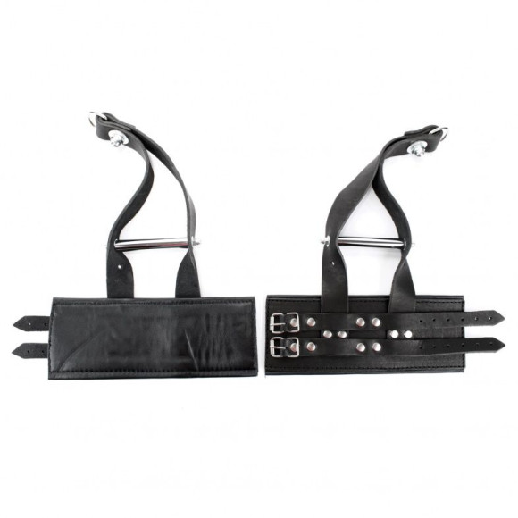 Черные наручники для подвешивания Черные наручники для подвешивания