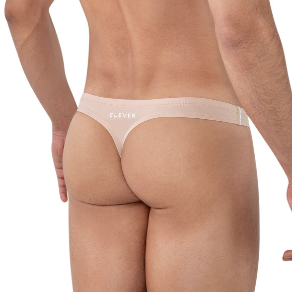 Бежевые трусы-тонги Mente Thong Бежевые трусы-тонги Mente Thong