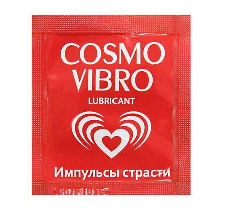 Саше женского стимулирующего лубриканта на силиконовой основе Cosmo Vibro - 3 гр. Саше женского стимулирующего лубриканта на силиконовой основе Cosmo Vibro - 3 гр.