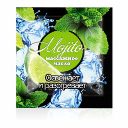 Саше массажного масла для тела Mojito - 4 гр. Саше массажного масла для тела Mojito - 4 гр.