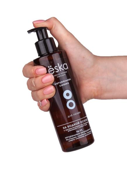 Натуральный лубрикант на водной основе Ёska - 200 мл. Натуральный лубрикант на водной основе Ёska - 200 мл.
