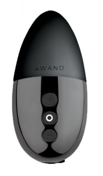Чёрный утяжеленный премиум-вибратор Le Wand Point Чёрный утяжеленный премиум-вибратор Le Wand Point
