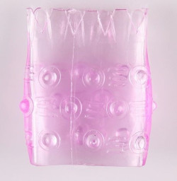 Розовая сквозная насадка Ананасик Розовая сквозная насадка Ананасик