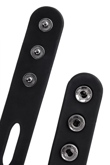 Черная плотная силиконовая маска Черная плотная силиконовая маска