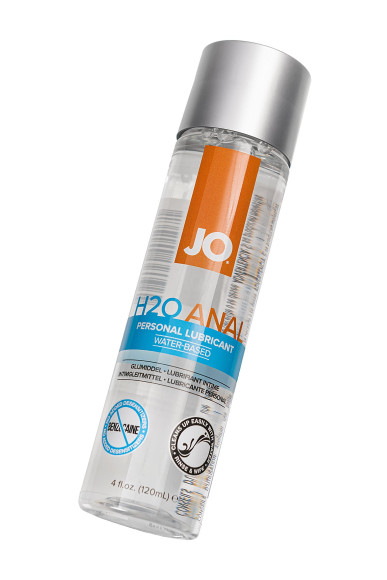 Анальный лубрикант на водной основе JO Anal H2O - 120 мл.