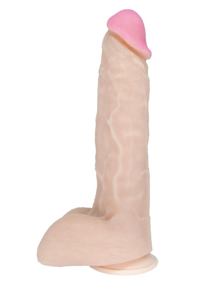 Фаллоимитатор-ультрареалистик из неоскин - 24,5 см. Фаллоимитатор-ультрареалистик из неоскин - 24,5 см.