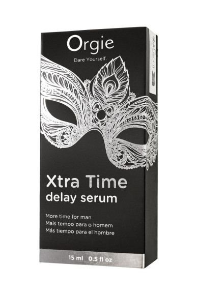 Пролонгирующая сыворотка ORGIE Xtra Time Delay Serum - 15 мл. Пролонгирующая сыворотка ORGIE Xtra Time Delay Serum - 15 мл.