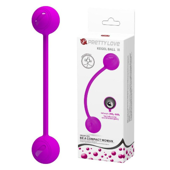 Лиловые вагинальные шарики KEGEL BALL III Лиловые вагинальные шарики KEGEL BALL III