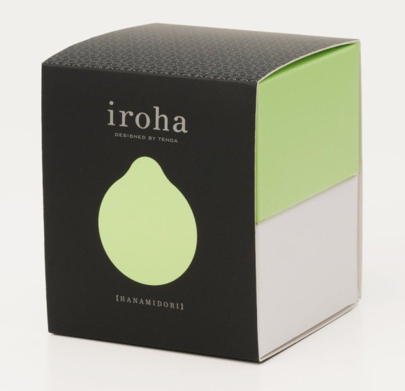 Зелёный вибромассажер для женщин IROHA MIDORI 