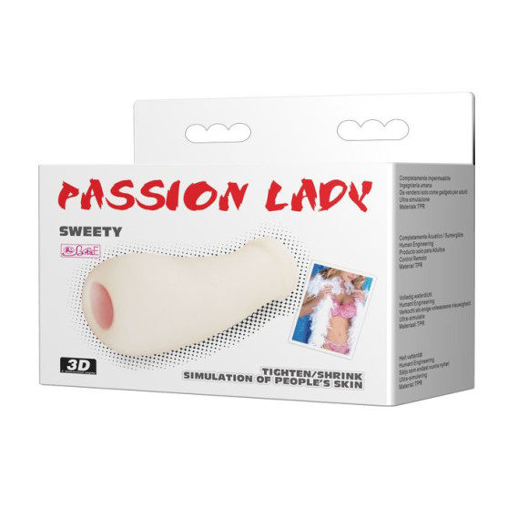 Мастурбатор с узким входом Sweety - 14,9 см. Мастурбатор с узким входом Sweety - 14,9 см.