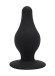 Черный анальный стимулятор DUAL DENSITY PLEASURE PLUG M - 9,3 см. Черный анальный стимулятор DUAL DENSITY PLEASURE PLUG M - 9,3 см.
