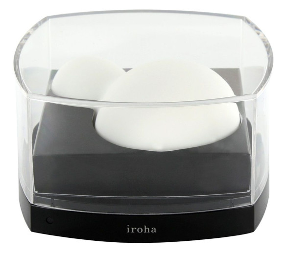 Белый вибромассажер для женщин IROHA YUKI 