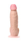 Телесный реалистичный фаллоимитатор для фистинга на присоске - 34 см. Телесный реалистичный фаллоимитатор для фистинга на присоске - 34 см.