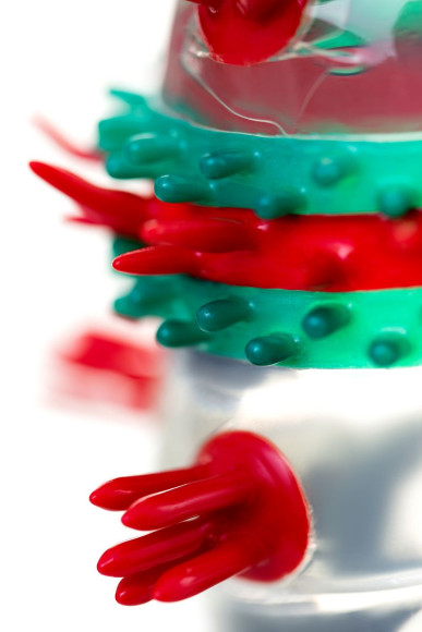 Презерватив с пучками усиков Стимулирующая штучка №3 - 1 шт. Презерватив с пучками усиков Стимулирующая штучка №3 - 1 шт.