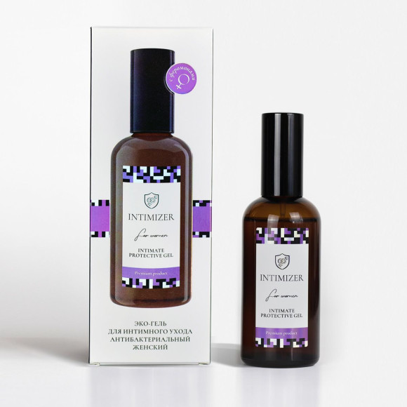 Женский антибактериальный эко-гель для интимного ухода Intimizer - 100 мл. Женский антибактериальный эко-гель для интимного ухода Intimizer - 100 мл.