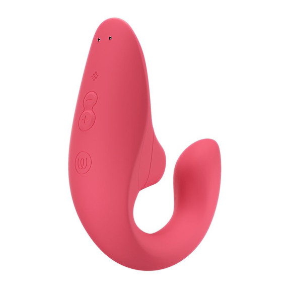 Розовый вибромассажер для двойной стимуляции Womanizer Blend Розовый вибромассажер для двойной стимуляции Womanizer Blend