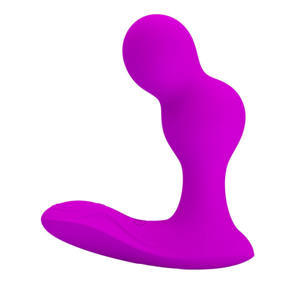 Лиловый вибростимулятор простаты Terrance с пультом ДУ Лиловый вибростимулятор простаты Terrance с пультом ДУ