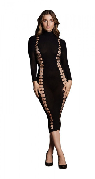 Эффектное длинное платье Carme XI Dress with Turtleneck Эффектное длинное платье Carme XI Dress with Turtleneck