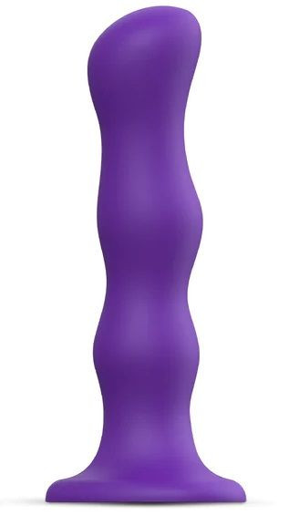 Фиолетовая насадка Strap-On-Me Dildo Geisha Balls size M Фиолетовая насадка Strap-On-Me Dildo Geisha Balls size M