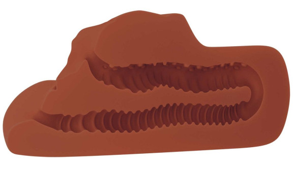 Коричневый мастурбатор Perfect Pussy Double Stroker Коричневый мастурбатор Perfect Pussy Double Stroker