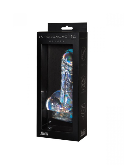 Прозрачный фаллоимитатор Oxygen - 17,5 см. Прозрачный фаллоимитатор Oxygen - 17,5 см.
