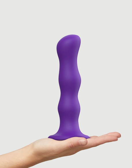 Фиолетовая насадка Strap-On-Me Dildo Geisha Balls size XL Фиолетовая насадка Strap-On-Me Dildo Geisha Balls size XL